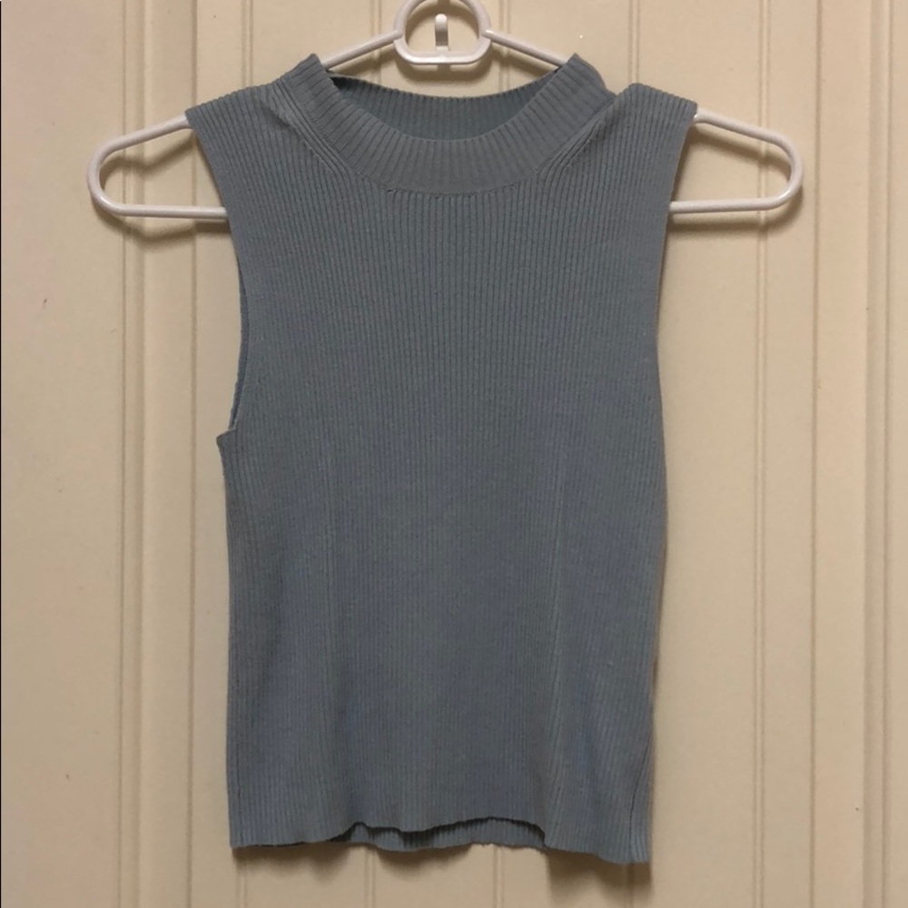 Baby Blue Brandy Melville top.